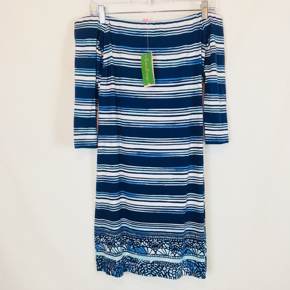 Lilly Pulitzer Dresses & Skirts - Lilly Pulitzer | Laurana off the Shoulder Dress XS
